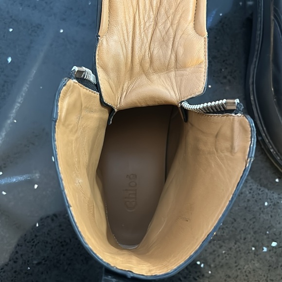 NWOT Chloe Combat Boots - Picture 12 of 16